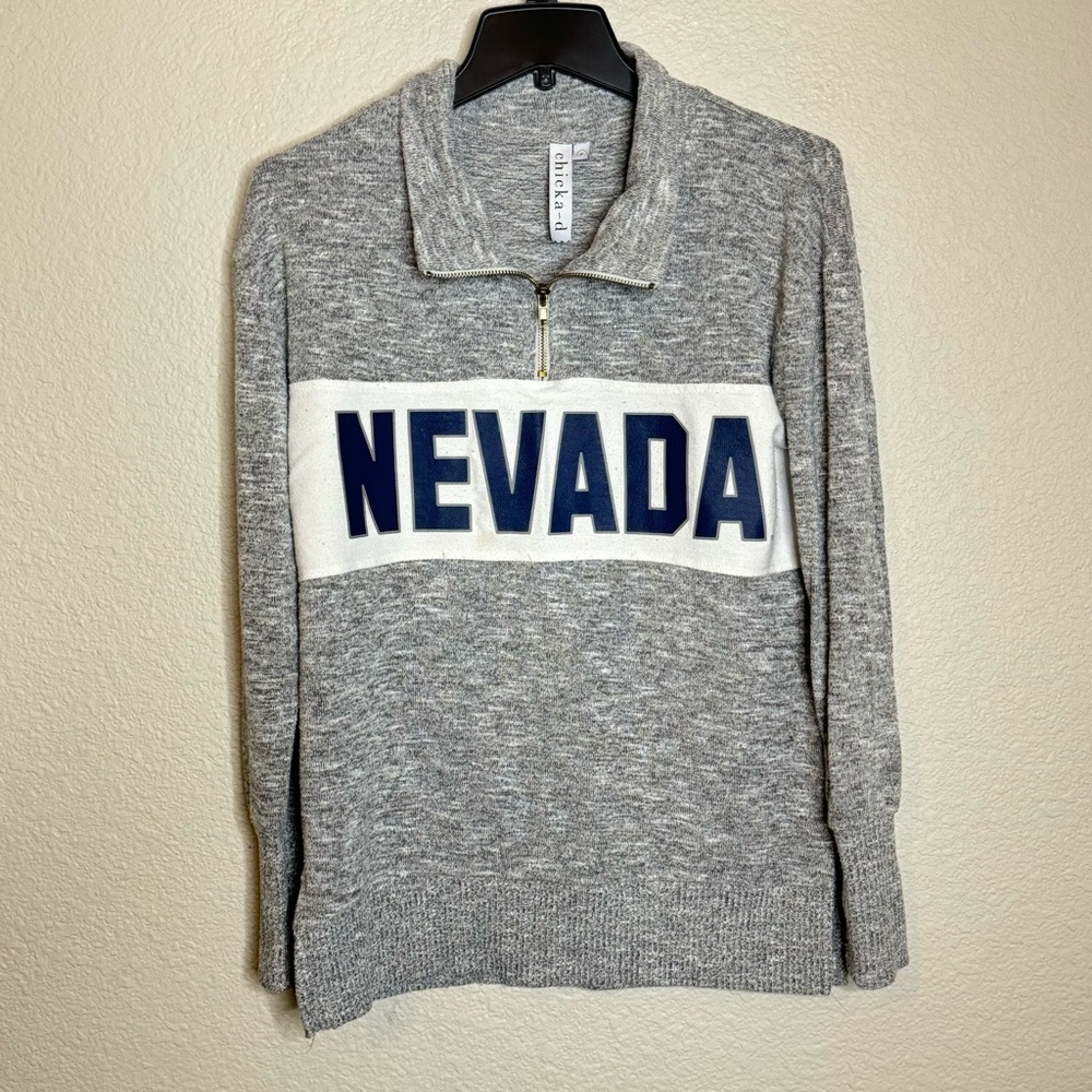 Nevada quarter zip sweater